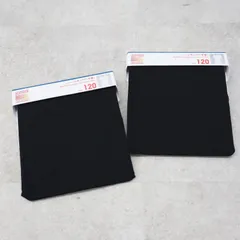 ∨ KIDS 120｜UネックT ヒートテック ブラック｜  HEATTECH｜ 半袖 ■P0960