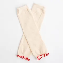 ☆ 透かし柄ナチュラル ☆ POMPKINS BABY レッグウォーマー ベビー レッグウォーマー 日本製 ベビーレッグウォーマー コットン オーガニック 透かし柄 男の子 女の子 あかちゃん ナチュラル シンプル おしゃれ かわいい お出かけ 普段使い