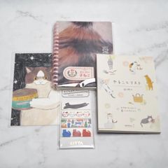 かもめ文具店 ありがとうセット 007 _ 猫 _ KITTA / ソフトリングノート ぷにぷに子猫 etc.