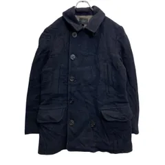 J.Crew ピーコート M レディース ネイビー アウター ロングコート 防寒 古着卸 アメリカ仕入 a612-6026のサムネイル