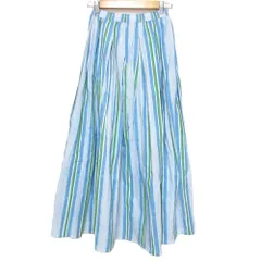 SZ brockprint ロングスカート セール】 SZ BLOCKPRINTS CANVAS SKIRT （ロング・マキシ丈