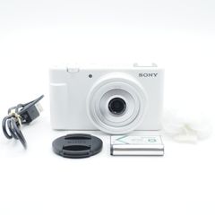 ★極上品★ SONY ソニー VLOGCAM ZV-1F / ボディ ホワイト W #2721