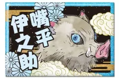 【中古】バッジ・ピンズ(キャラクター) 07.嘴平伊之助A ホログラム缶バッジ 「鬼滅の刃」