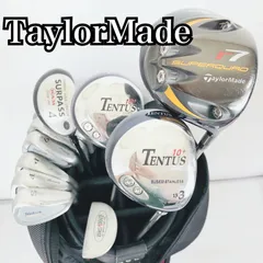 TaylorMade - TaylorMade　テーラーメイド　Mizuno　ミズノ　メンズゴルフ12本セット　カーボン　右利き用　キャディバッグ ヘッドカバー 初心者おすすめ TaylorMade テーラーメイド メンズゴルフ12本セット 右利き用