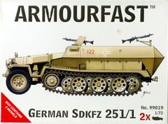 ドイツ SDKFZ 251/1 1/72 アーマーファスト