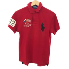 POLO RALPH LAUREN ポロラルフローレン 半袖ポロシャツ サイズ:S ポニー/レッド    レッド メンズ / 241006002209