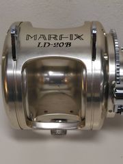 マミヤーＯＰ　オリムピック　ＭＡＲＦＩＸ　マーフィックス　　ＬＤ－２０Ｂ　マグロ　カジキ　マーリン　クエ　カンナギ　イシナギ　モロコ　カンナギ　カッポレ　トレバリー　ＧＴ　トローリング　ジギング　大物　レバードラグ　両軸　リール（０８）