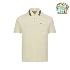 【今日特価】ダブル G 刺繍ポロ / Double G Embroidered Polo-1