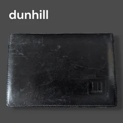 dunhill　ダンヒル　カードケース　レザー　ブラック　2つ折り
