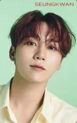 【中古】コレクションカード(男性) SEVENTEEN/SEUNGKWAN(スングァン)/顔アップ・両手下げ・背景緑/CD「JAPAN 2ND MINI ALBUM『24H』」Loppi・HMV特典オリジナルスペシャルフォトカード 第1弾