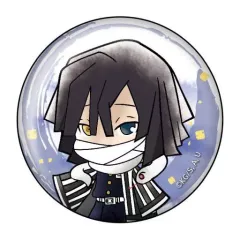 【中古】バッジ・ピンズ(キャラクター) 伊黒小芭内 「鬼滅の刃 とじコレ 缶バッジVol.2 -花鳥風月-」