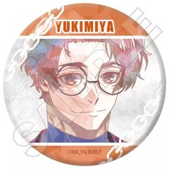 カリスマ 猿川慧 3周年 缶バッジ 中古】バッジ・ビンズ 猿川慧 「祝3周年 カリスマカフェ