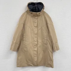 ブルネロクチネリ フーデッドコート シルク混　イタリア製 グリーン 38サイズ ブルネロクチネリ フーデッドコート シルク混イタリア製