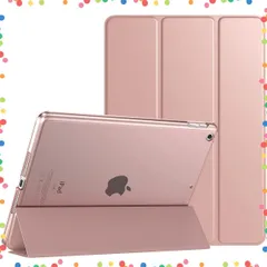 【特価セール】iPad 9世代 ケース iPad 9 2021 iPad 8 2020 iPad 10.2 ケース 2019 TiMOVO ipad 第9世代/第8世代/第7世代 ケース 10.2インチ 半透明 ハードカバー PUレーザー 開閉式 三つ折り ス