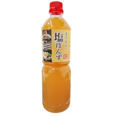 キンシ正宗 蔵元自慢 まろやか塩ぽんず 1000ml    「すだち」「ゆず」果汁を20%配合した煮切り酒を使った風味豊かなポン酢のサムネイル