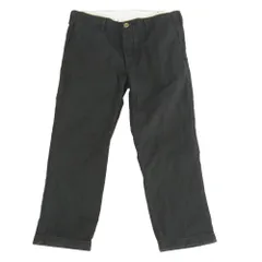 【極美品】VISVIM(ビズビム) SLIMCHINO スリムチノ ブラック visvim VISVIM ビズビム 18SS SLIM CHINO 0118105008004