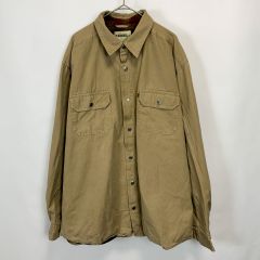 【古着】GANDER Mountain アウトドア ベージュ ワークジャケット Lサイズ