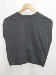 ◇ ⊂Φ eimy istoire パワー　ショルダー ノースリーブ Tシャツ　カットソー サイズF ブラック レディース P  【1410160011607】のサムネイル