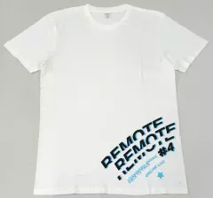 【中古】Tシャツ 椎名慶治 Tシャツ ホワイト Lサイズ 「YOSHIHARU SHIINA ONLINE LIVE『FACE TO FACE REMOTE #4』」