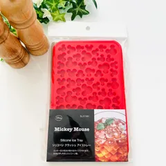 ディズニー　ミッキーマウス　シリコントレー　製氷皿　新品