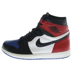 NIKE (ナイキ) AIR JORDAN 1 RETRO HIGH OG TOP 3 エアジョーダン1 レトロ トップ3 ハイカットスニーカー レッド/ブラック/ブルー US10.5/28.5cm 555088-026