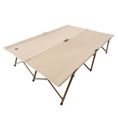 二人用 キャンプコット アウトドア 折りたたみ 73178015 オートレッグコット・DUO 耐荷重240kg Tradcanvas ロゴス(LOGOS)