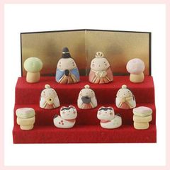 コンコンブル 雛人形 文鳥 セット デコレ 新品 廃盤 - メルカリ