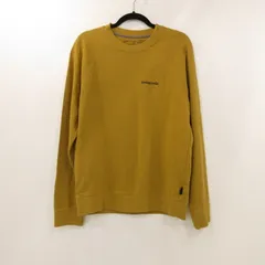 【姫路東店】 中古 patagonia | パタゴニア 長袖Ｔシャツ メンズ・P-6 ロゴ・オーガニック・クルー 39603 イエロー サイズ：S 【100】