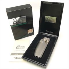 新品未使用 Windmill ウィンドミル ガス ライター シルバー 喫煙具 煙草グッズ m14763