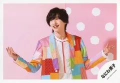 【中古】生写真(ジャニーズ) なにわ男子/道枝駿佑/横型・上半身/シングル「初心LOVE(うぶらぶ)」MV＆ジャケ写オフショット/公式生写真