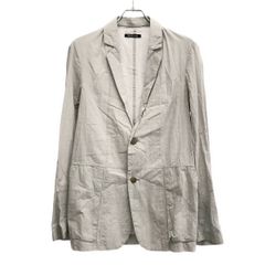 FRANK LEDER フランクリーダー TRIPLE WASHED THIN COTTON 2B JACKET コットンジャケット 0912085 グレー XS