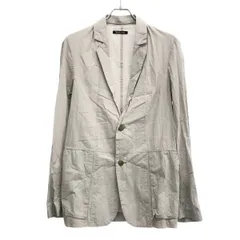 FRANK LEDER フランクリーダー TRIPLE WASHED THIN COTTON 2B JACKET コットンジャケット 0912085 グレー XSのサムネイル