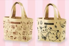 ミスド ポケモン ピカブイ＆御三家 ミニトートバッグ ２個セット