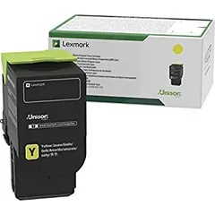 Lexmark C2310Y0 Yellow Return Program Cartridge Toner