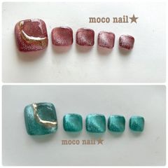 グリーンマグネット★フット★カラー選べます