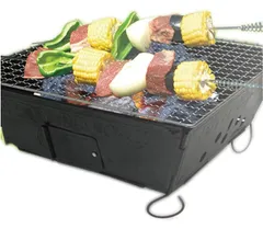 ハック(HAC) 組立て式 お手軽BBQコンロ 2099 グリル アウトドア 焚火 Assembly BBQ Grill, portable grill, outdoor cooking, campfire, easy setup, barbecue