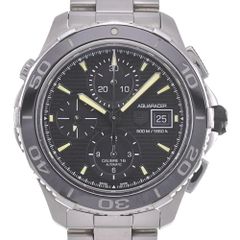 タグホイヤー TAG HEUER CAK2111.BA0833 アクアレーサー 500M クロノグラフ デイト 自動巻き メンズ D#141846