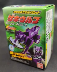 バンダイ  獣拳戦隊ゲキレンジャー 獣拳変身 ゲキバイオレット 2点セット食玩 獣挙戦隊ゲキレンジャー 獣挙変身ゲキバイオレット｜バンダイ