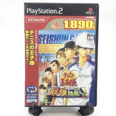 5267 【PS2】テニスの王子様 最強チームを結成せよ！ コナミ殿堂セレクション PlayStation2 KONAMI ゲームソフト プリンスオブテニス アニメ 原作スポーツ 現状品