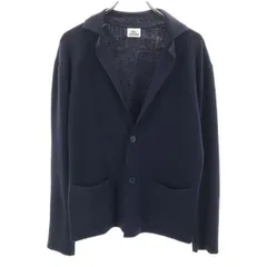 LACOSTE ラコステ 長袖 ニットカーディガン 3 ネイビー メンズ 古着