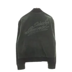 SAINT LAURENT PARIS (サンローランパリ) 22AW TEDDY JACKET DARK FOREST ダークフォレスト テディカレッジブルゾン 711490 Y615W グリーンのサムネイル
