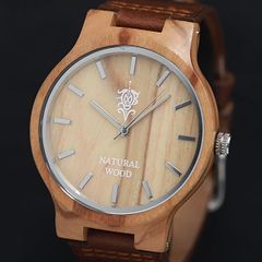 WEWOODウィウッド 100% NATURAL WOOD 木製クォーツ腕時計 - メルカリ