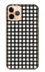 iPhone13 mini ケース カバー アイフォン13 ミニ スマホケース ハードケース チェック柄 チェック ギンガムチェック 柄 模様 シンプル 北欧 北欧風 オシャレ おしゃれ カラー01