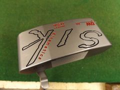 6824 SIK GOLF C-series DW 2.0 クランクネック ワイドソール 34インチ カバー有 シックゴルフ パター ゴルフクラブ.975483