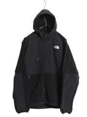 【お得なクーポン配布中!】 ノースフェイス フード付き デナリ ジャケット メンズ M アウトドア フリース ナイロン パーカー ジャンパー フルジップ ブルゾン ブラック