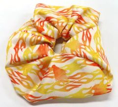 【中古】アクセサリー(非金属) 煉獄杏寿郎 大きめシュシュ 「鬼滅の刃×嵐電×映画村 京ノ御仕事参」