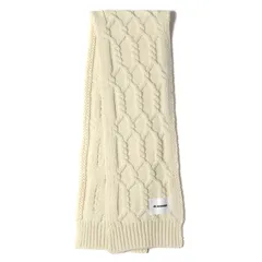 JIL SANDER ジル・サンダー ケーブル ウール ニット マフラー JSMT769042 MTY20308 21AW アイボリー イタリア製 ブランドのサムネイル