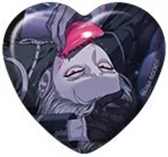 【中古】バッジ・ピンズ ホロウ(月覚醒) 「夢職人と忘れじの黒い妖精 第5章リリース記念 トレーディングハート缶バッジ」