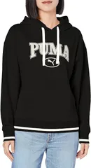 【新品】【Sサイズのみ】puma（プーマ） 裏起毛 パーカー スウェット ウィメンズ SQUAD フーディ トレーナー　プーマブラック 　23332-01