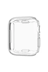 【新着商品】[wumio] Apple Watch 互換 保護カバー 透明クリア 44mm TPU ソフトケース 薄型 全面 series 4 5 6 SE 軽量 シンプル 衝撃 傷 保護 液晶 側面 保護ケース 簡単 フィット サイズ